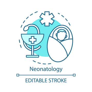 Neonatology Concept Icon