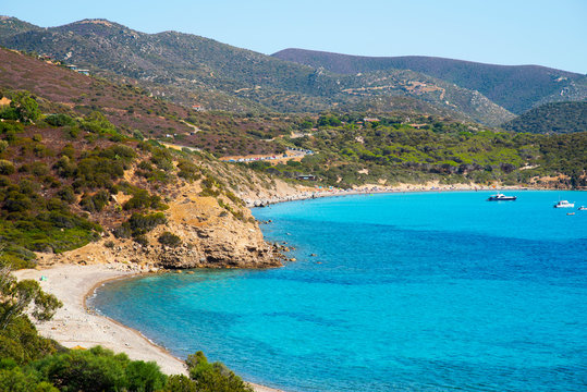 Is Canaleddus and Mari Pintau beaches in Sardinia