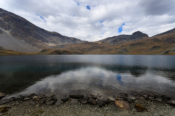 lago Rosset, in alta valle dell'Orco (Piemonte)