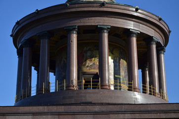 Berlin Victory Column monument in Tiergarten park