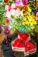 cake with cherry