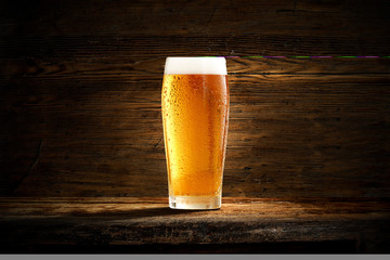 Summer bar and cold beer 