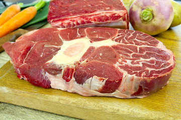 jarret et plat de côte de boeuf