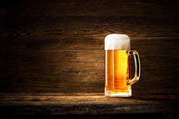 Summer bar and cold beer 