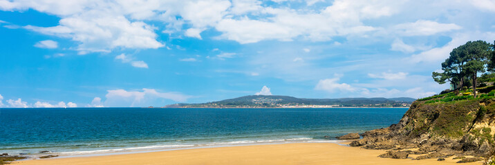 Panoramic beach paradise, Perbes. A Coruña. 