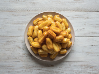 Tulumba Tatlisi - Traditional Turkish desserts.