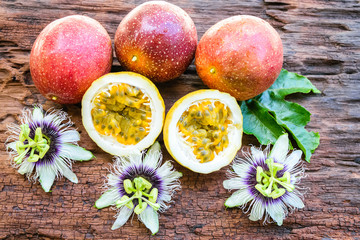 Red passion fruit