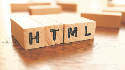 Text Block of "HTML"