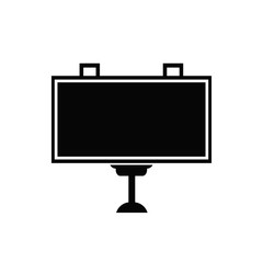 billboard icon isolated on white background