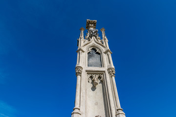 The Losenau Monument inside the Alba Carolina Citadel in Alba Iulia, Romania