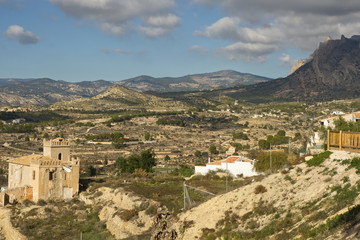 Fototapeta na wymiar Countryside at Busot, Spain