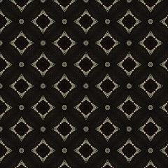 Abstract colorful pattern. Seamless ornament illustration. Textile vintage design.