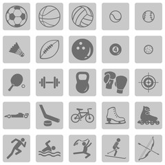 Vector Set of Sport Icons