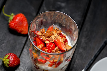 bowl of fresh strawberries