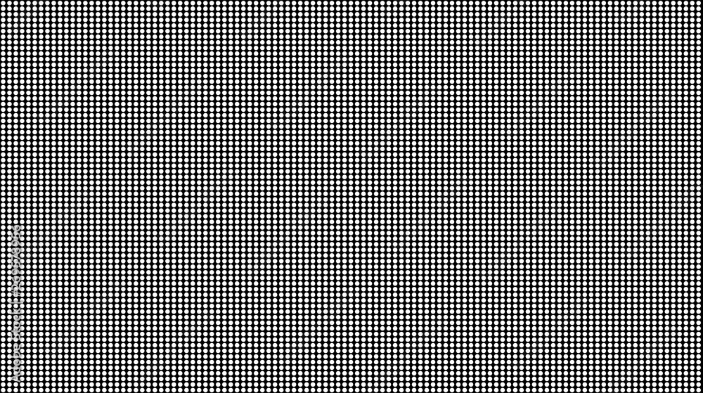 Wall mural white dot pattern for led and lcd digital background or web design