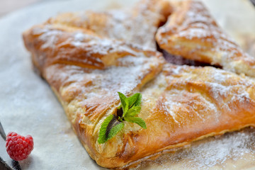 pastry with jam
