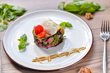 national Georgian salad dish