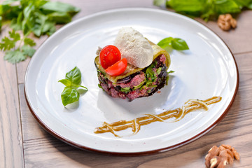national Georgian salad dish