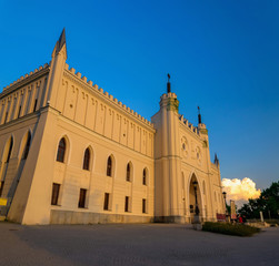 Fototapeta na wymiar Lublin castle, Poland landmark