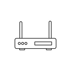 Fototapeta premium Router Wifi Icon Internet Wireless 
