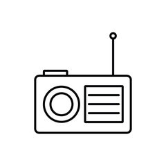 Radio Icon vector.