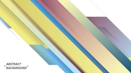 Obraz premium Abstract Colorful Background with Stripes.