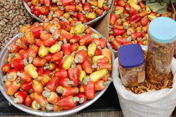 Les noies d'acajoux du Burkina faso