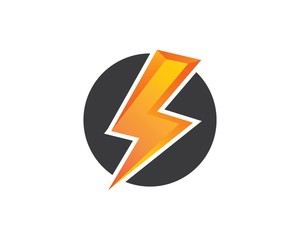 flash power thunder illustration vector