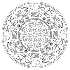 Mandala fish