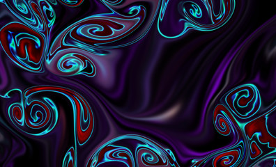 Magic space texture, pattern, looks like colorful smoke and fire