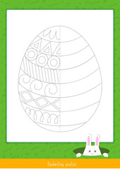 Easter handwriting practice