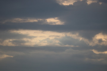 sky with clouds