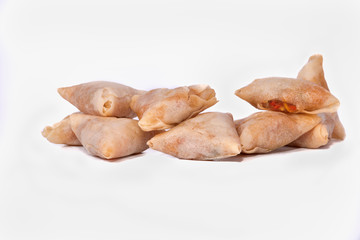 Samosa. Indian Samosa, spicy snack