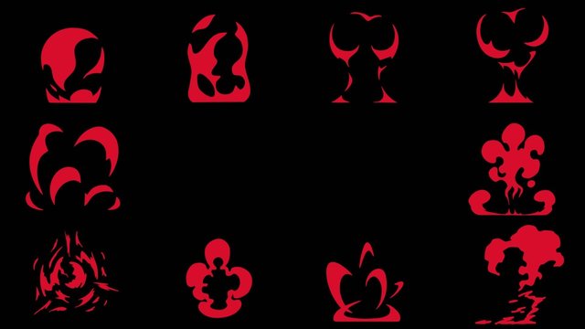 Explosions Animations Pack 2