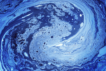 abstract sea blue background, wave, swirl