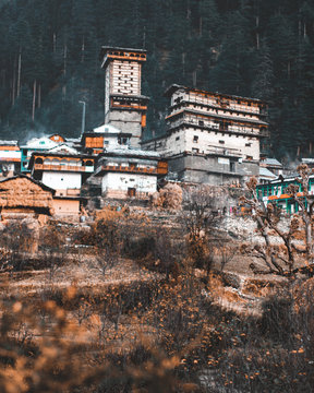 View of chehni kothi from village chehni