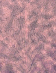Texture coloured mauve background with an indication of a fern pattern. 