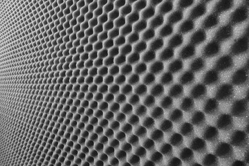 close up sound absorbing sponge