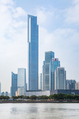 Zhujiang New Town City Skyline, Guangzhou, Guangdong, China