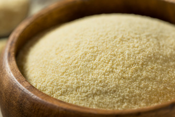 Dry Organic Semolina Durum Flour