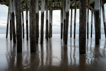 Old Orchard Beach Maine Winter Pier 2