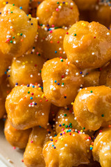 Homemade Sweet Italian Struffoli