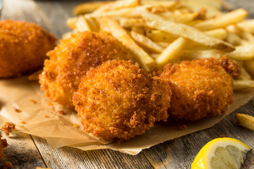 Homemade Deep Fried Scallops