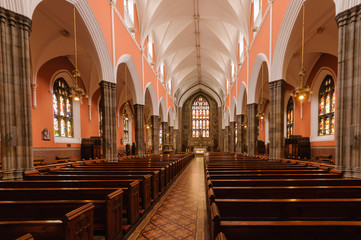 Inside Dundalk Roman Catholic Cathedral, Ireland