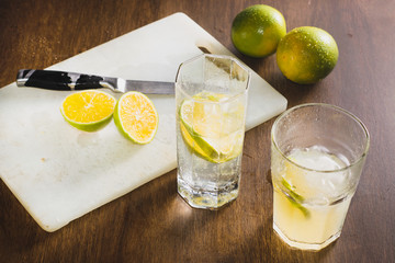 Drinks e frutas