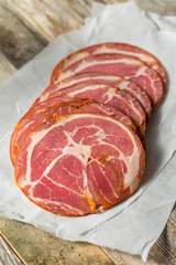 Organic Italian Capocollo Deli Meat