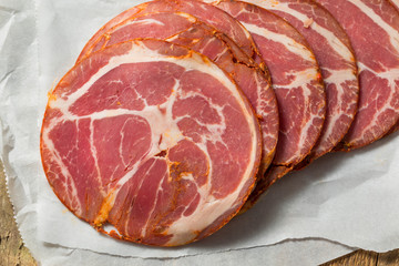 Organic Italian Capocollo Deli Meat