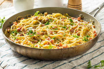 Savory Homemade Carbonara Pasta