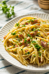 Savory Homemade Carbonara Pasta