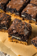 Homemade Chocolate Slutty Brownies